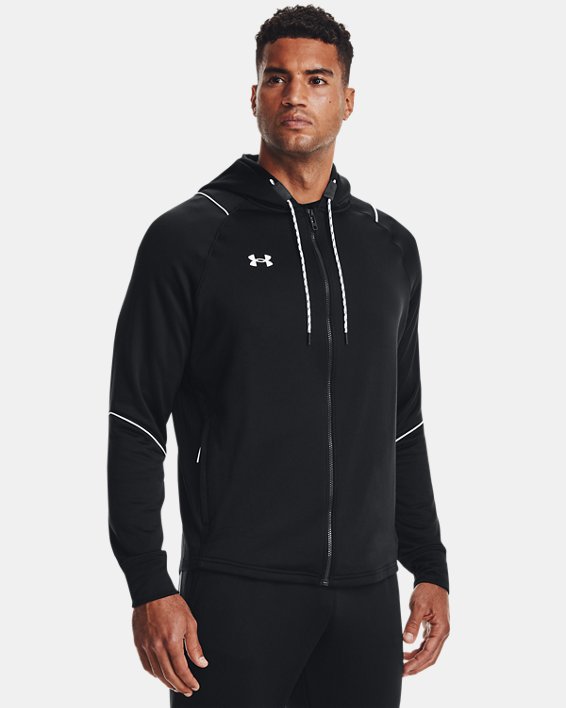 Men's UA Drive Warm-Up Full-Zip Jacket, Black, pdpMainDesktop image number 0